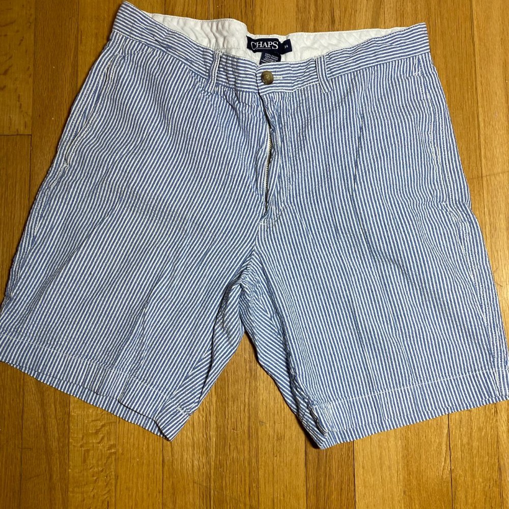 Chaps Seersucker Shorts Size 34